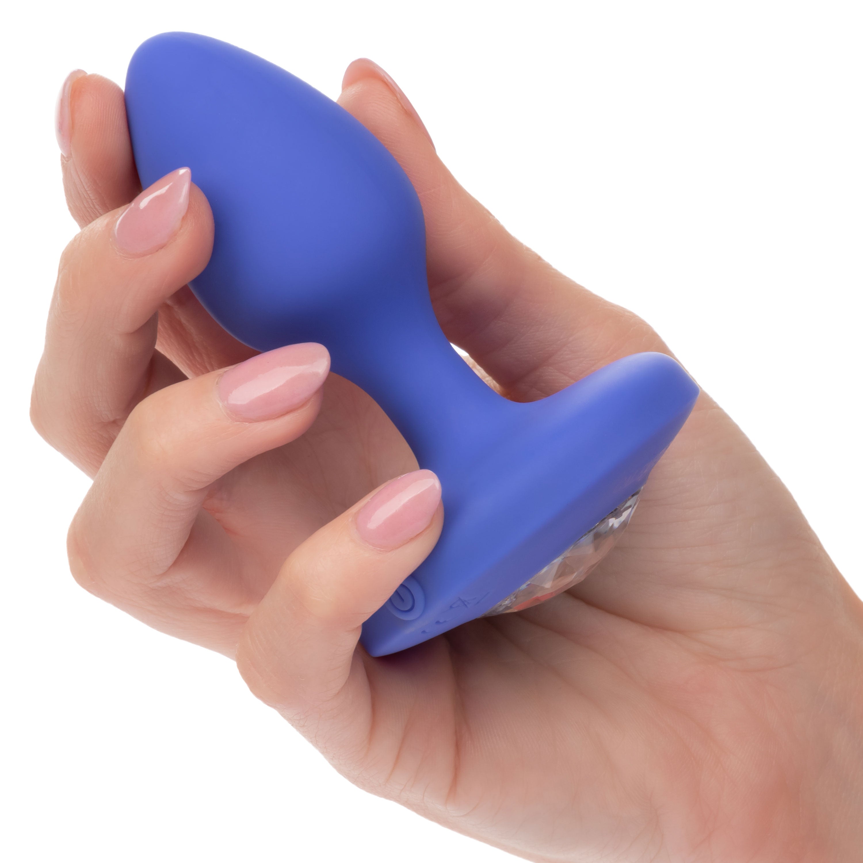 Cheeky Gems Medium Rechargeable Vibrating Probe – Flexible Silicone Vibrator > Anal Range > Jewel Butt Plugs