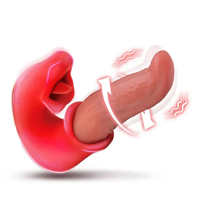 Lusty Licker Kissing Tongue – Dual Speed Eight Pattern Vibrator > Sex Toys For Ladies > Clitoral Vibrators and Stimulators