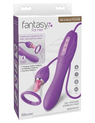 Fantasy For Her Ultimate Pleasure Max > Vibrators > Ladies > Clitoral Vibrators and Stimulators