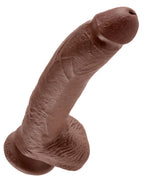 King Cock Realistic Dildo with Balls – 6 to 11 Inch Brown 9" > Dildos > Realistic Dildos