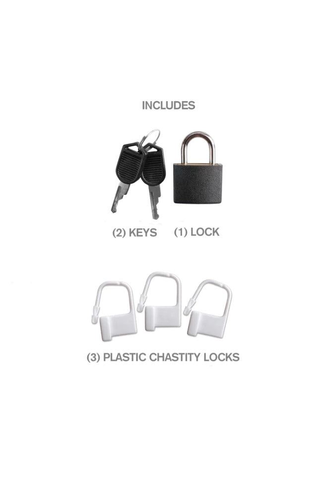 C Ringz Hardcore Silicone Cock Blocker Chastity Cage > Bondage Gear > Male Chastity