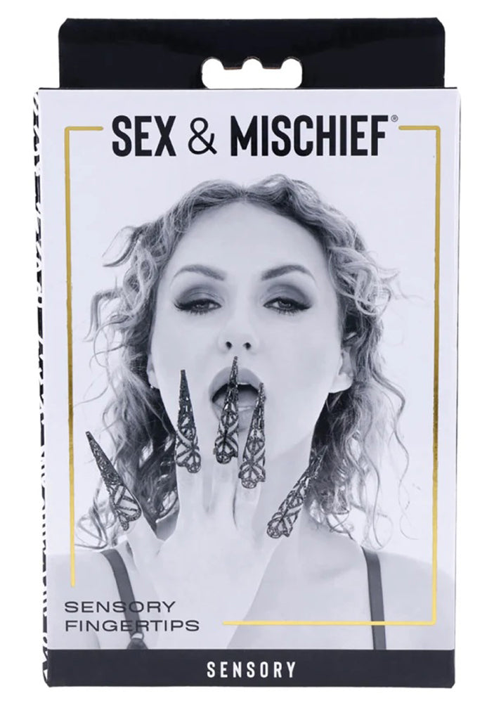 Sex & Mischief Sensory Fingertips - 8.25 cm Black Alloy > Bondage Gear > Medical Instruments
