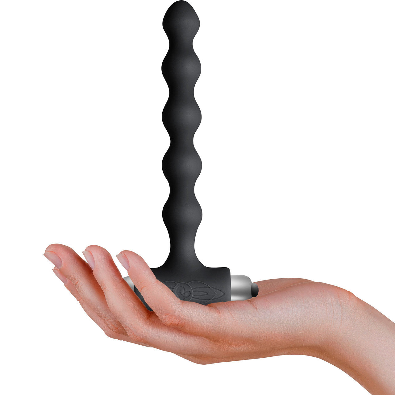 Petite Sensations Pearls Black Vibrating Anal Beads - 6.75 Inch > Anal Range > Anal Beads