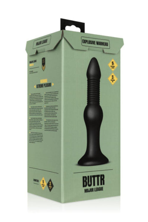 BUTTR Explosive Warhead – 25cm (9.8 Inch) Insertable Firm Anal Dildo > Anal Range > Oversized Anal Toys