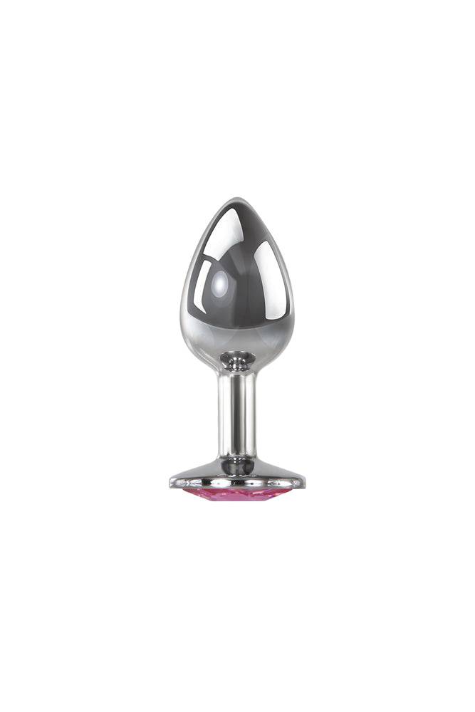 Adam & Eve Gem Small Anal Plug – Polished Aluminum 7.1 cm Butt Plug > Anal Range > Jewel Butt Plugs