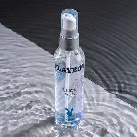 Playboy Pleasure SLICK H2O - 120 ml Water-Based Lubricant Water Based Lube