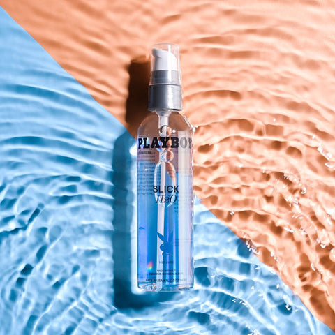 Playboy Pleasure SLICK H2O - 120 ml Water-Based Lubricant Water Based Lube