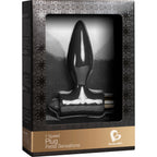 Petite Sensations Slim Vibrating Silicone Butt Plug Black > Anal Range > Vibrating Butt Plugs