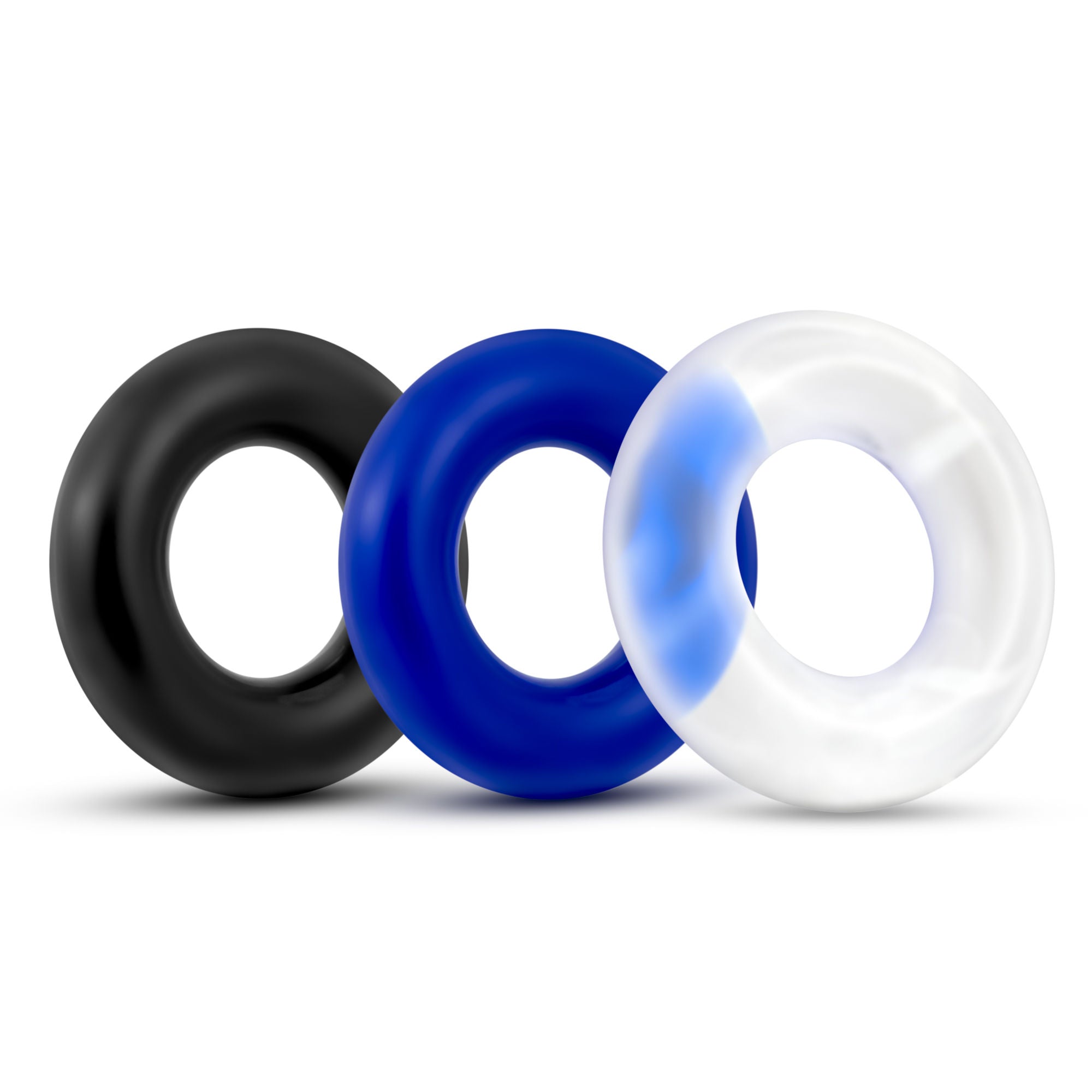 Stay Hard Donut Rings - 3 Pack > Cock Ring > Sets