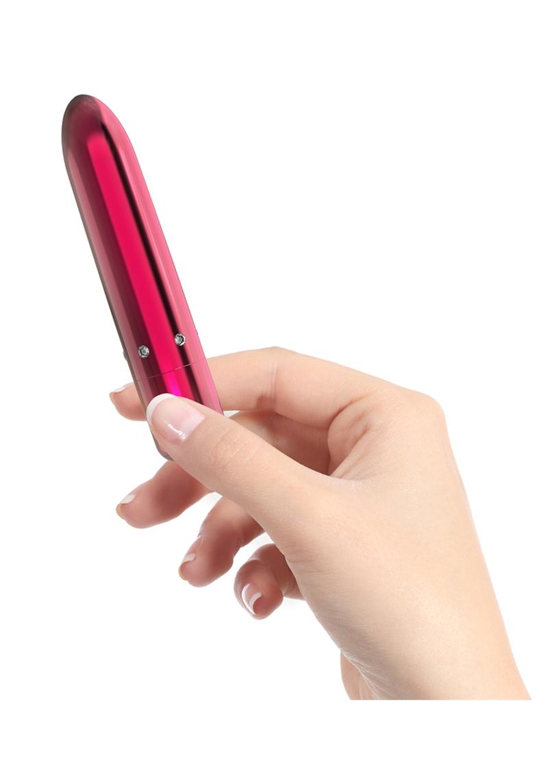 Pretty Point 4in Power Bullet Pink Vibrator with 10 Functions > Vibrators > Mini Vibrators