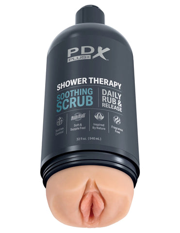 PDX Discreet Shower Soothing Scrub (Shampoo Bottle Edition) – Masturbator > Sex Toys For Men > Masturbators > Manual