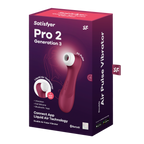Satisfyer Pro 2 Gen 3 – App-Controlled Rechargeable Clitoral Stimulator > Sex Toys For Ladies > Air Pulsation