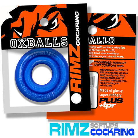 Rimz Big Single Ring (Black) – Larger Comfort-Fit Cockring > Cock Ring > Single