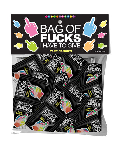 Bag of Fucks I Have to Give Bag of 25 Count > Novelties > Candy & Edible Items