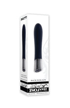 Evolved BACK IN Vibrator 8.3cm Insertable Length Black > Vibrators > Mini Vibrators