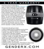 Gender X Barrel of Fun – USB Rechargeable Stroker > Sex Toys For Men > Masturbators > Vibrating