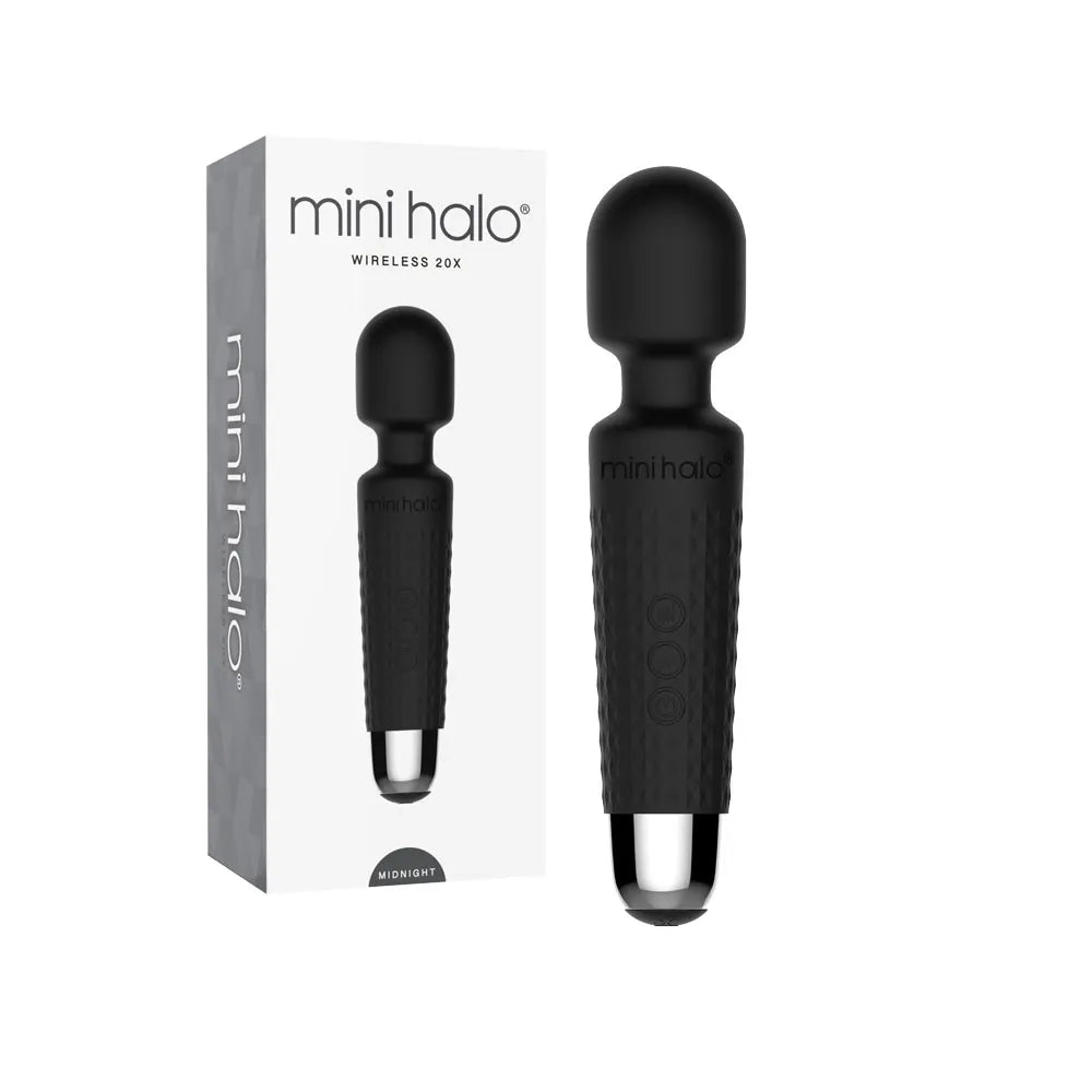 Mini Halo Midnight – Rechargeable Wand Massager with 20 Vibration Patterns > Vibrators > Mini Vibrators