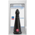 TitanMen Intimidator Black 11 Inch Ribbed Shaft Anal Toy > Anal Range > Oversized Anal Toys