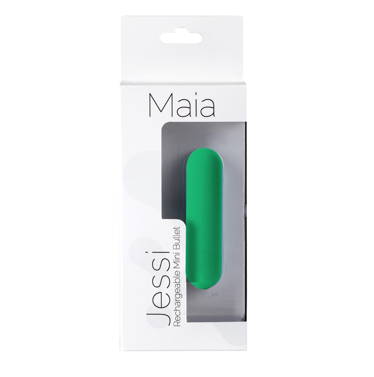 Maia Jessi (Emerald) – USB Rechargeable Bullet Vibrator 7.6 cm > Vibrators > Mini Vibrators