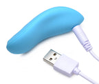 Mighty Rider 10X Strapless Strap-On Blue with Remote Control > Dildos > Strapless Strap Ons