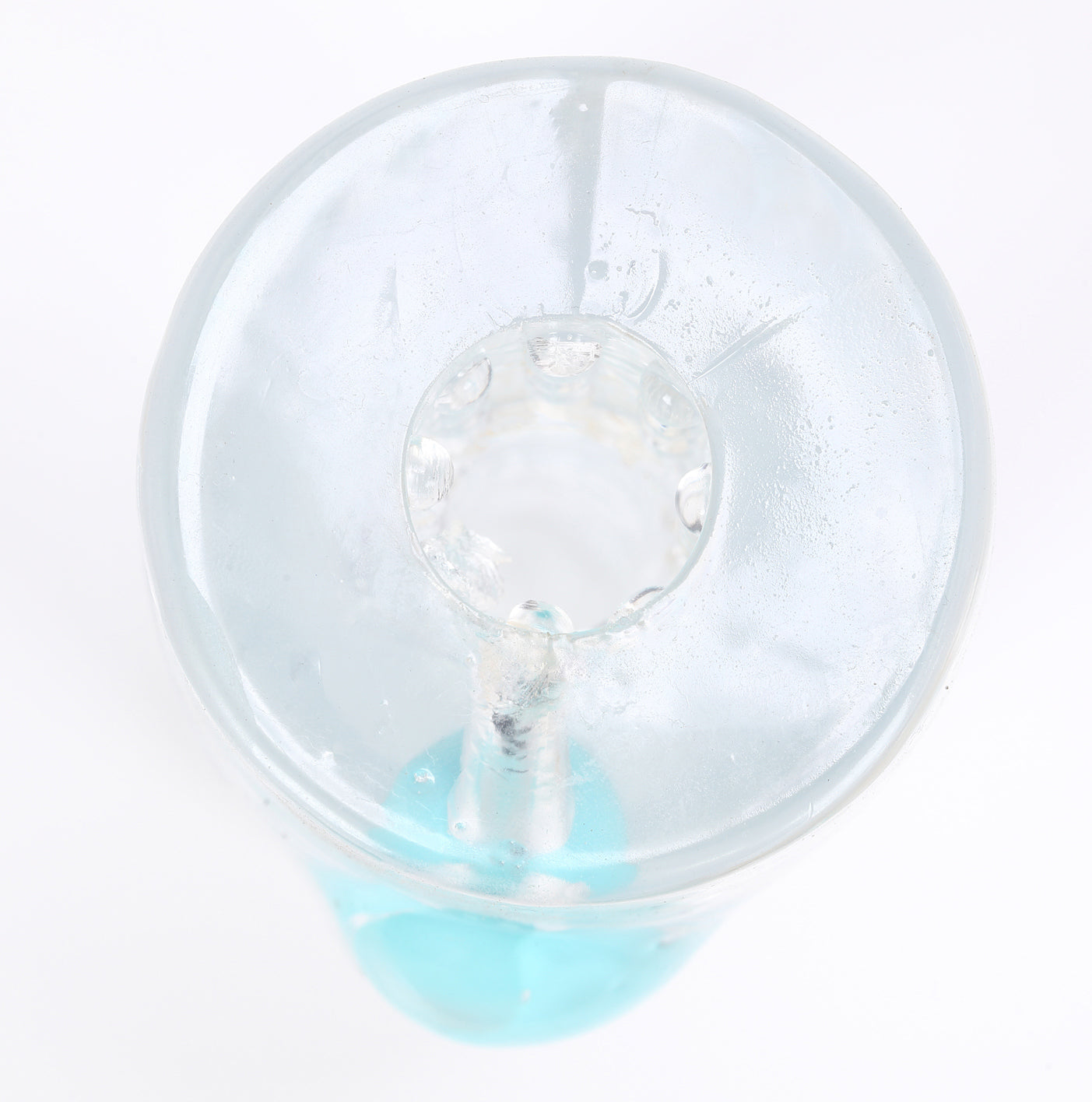 Maia Aster Vibrating Stroker Sleeve with 10 Function Settings Clear > Sex Toys For Men > Masturbators > Vibrating
