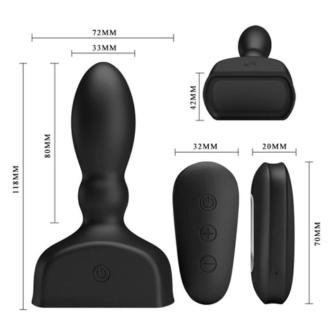 Mr Play Inflatable Anal Plug With Ultra Elastic Design > Anal Range > Anal Inflatables