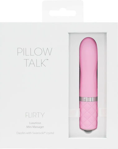 Pillow Talk Flirty Vibe with Swarovski Crystal – Small Vibrator > Vibrators > Standard Vibrators