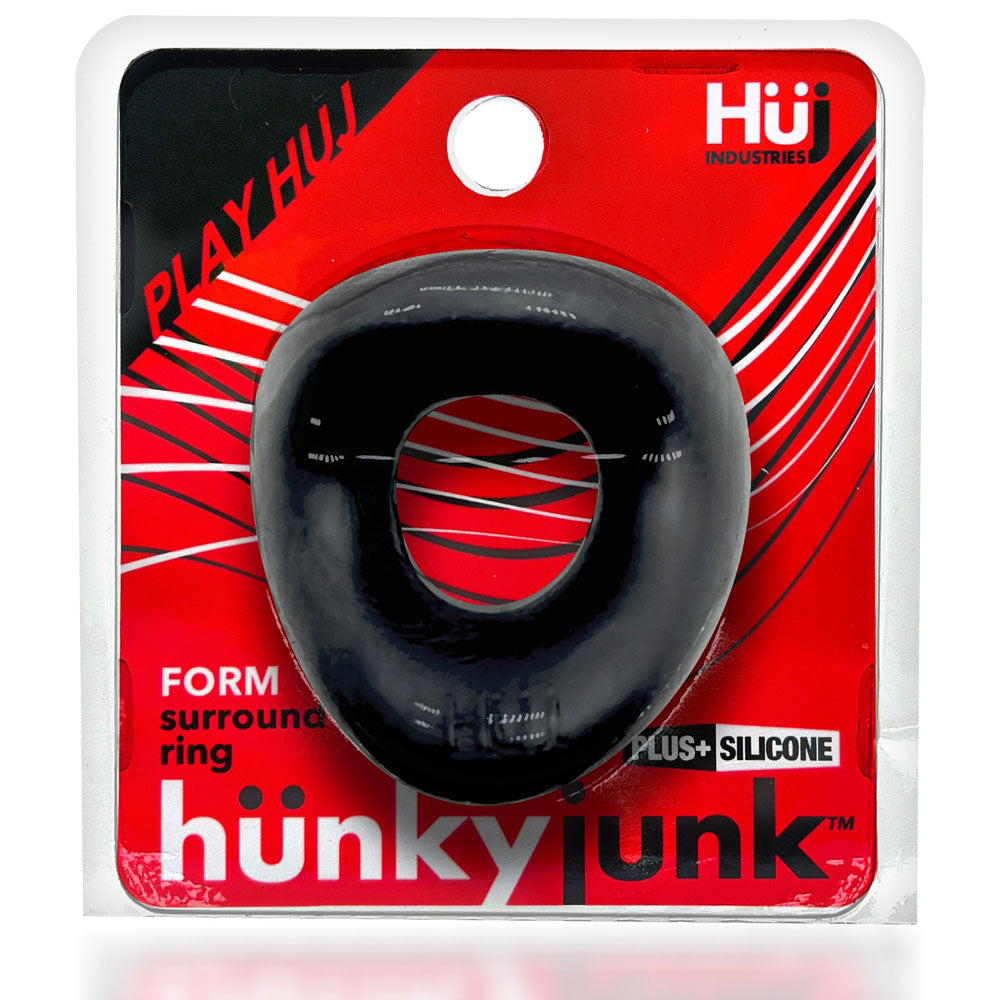Form Curvy C-Ring Tar Ice 2.8 Inch Versatile Cock Ring > Cock Ring > Single