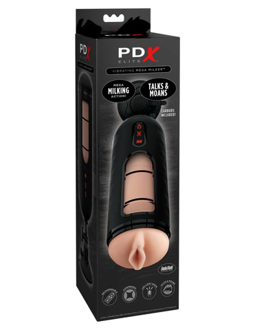 Pdx Elite Vibrating Mega Milker Powered Stroker > Sex Toys For Men > Masturbators > Vibrating