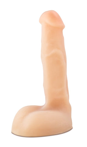 Real Nude Zullo Beige Silicone Dual Density Dildo Dongs Realistic