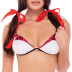 Teachers Pet Five Piece White and Red Ensemble