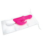 Rabbit Essentials Pleasure Beads Rabbit Vibrator in Hot Pink with Battery and Body-Safe Silicone > Vibrators > Ladies > Rabbit Multi
