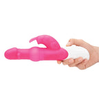 Rabbit Essentials Pleasure Pearls Rabbit Vibrator Hot Pink with Rotating Shaft and Multi-Speed Functions > Vibrators > Ladies > Rabbit Multi
