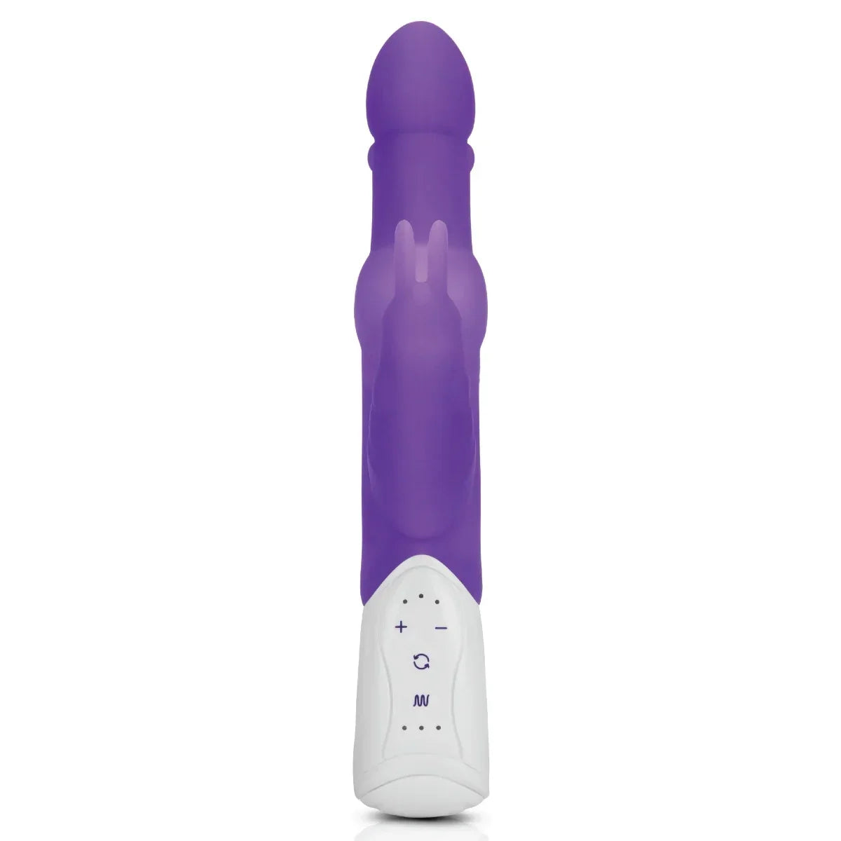 Rabbit Essentials Pleasure Pearls Rabbit Vibrator - Purple
