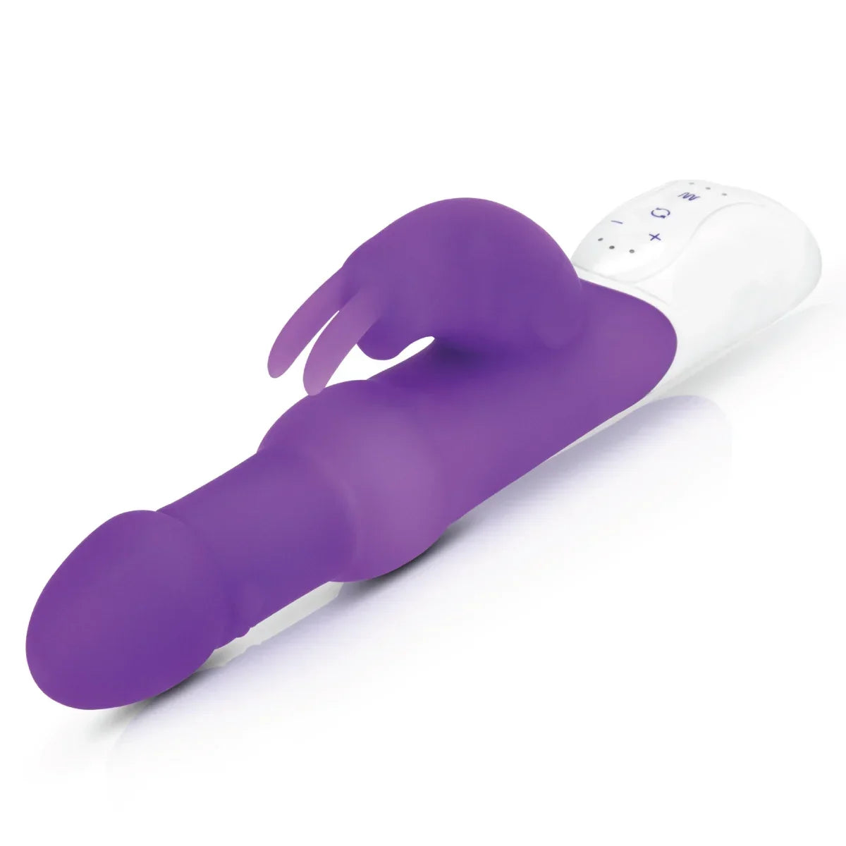 Rabbit Essentials Pleasure Pearls Rabbit Vibrator - Purple