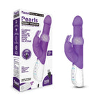 Rabbit Essentials Pleasure Pearls Rabbit Vibrator - Purple