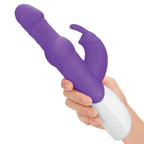 Rabbit Essentials Pleasure Beads Rabbit Vibrator with Satin Storage Bag