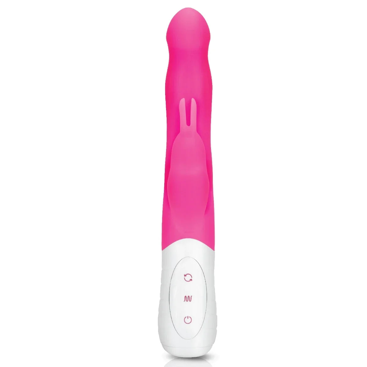 Rabbit Essentials Slim Shaft Rabbit Vibrator – Body-Safe Silicone, Rechargeable > Vibrators > Ladies > Rabbit Multi