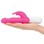 Rabbit Essentials Slim Shaft Rabbit Vibrator – Body-Safe Silicone, Rechargeable > Vibrators > Ladies > Rabbit Multi
