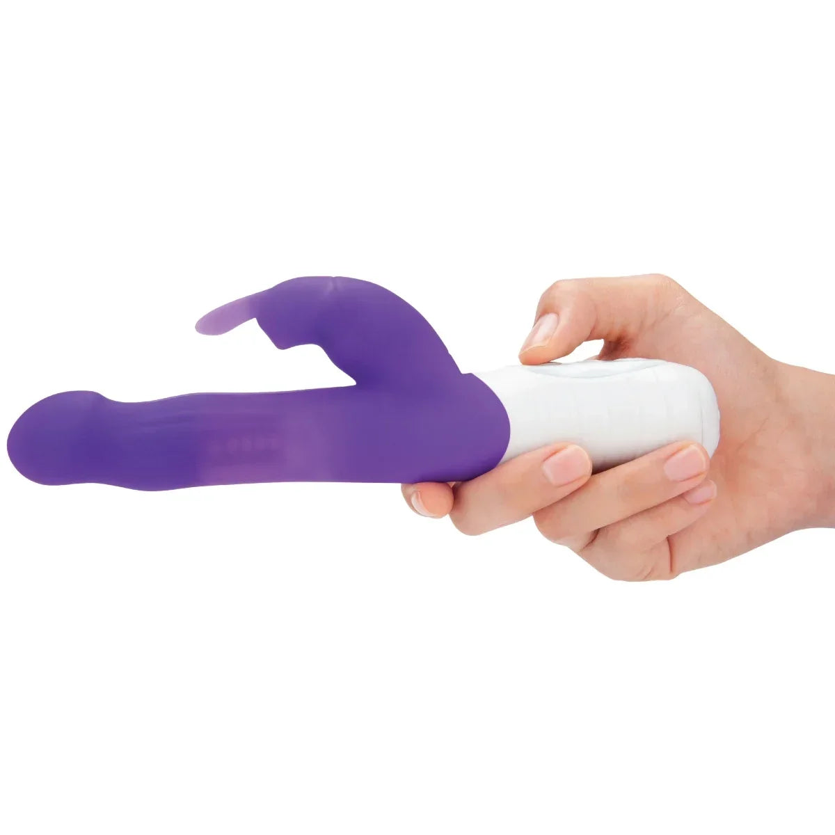 Rabbit Essentials Slim Shaft Rabbit Vibrator – Body-Safe Silicone, Rechargeable > Vibrators > Ladies > Rabbit Multi