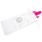Rabbit Essentials Slim Double Penetration Rabbit Vibrator with Rotating Beads Silicone Pink > Vibrators > Ladies > Rabbit Multi