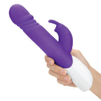 Rabbit Essentials Thrusting Rabbit Vibrator - Purple