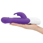 Rabbit Essentials Thrusting Rabbit Vibrator - Purple