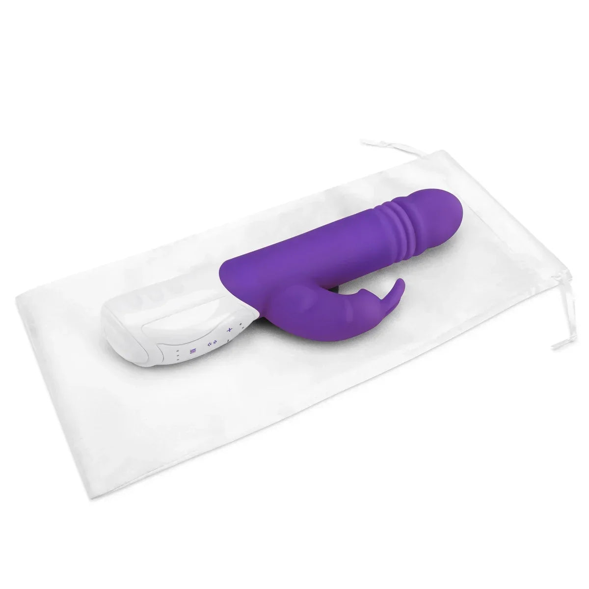 Rabbit Essentials G-Spot Thrusting Rabbit Vibrator - Purple