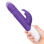 Rabbit Essentials G-Spot Thrusting Rabbit Vibrator - Purple