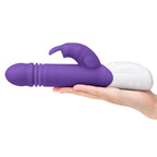 Rabbit Essentials G-Spot Thrusting Rabbit Vibrator - Purple