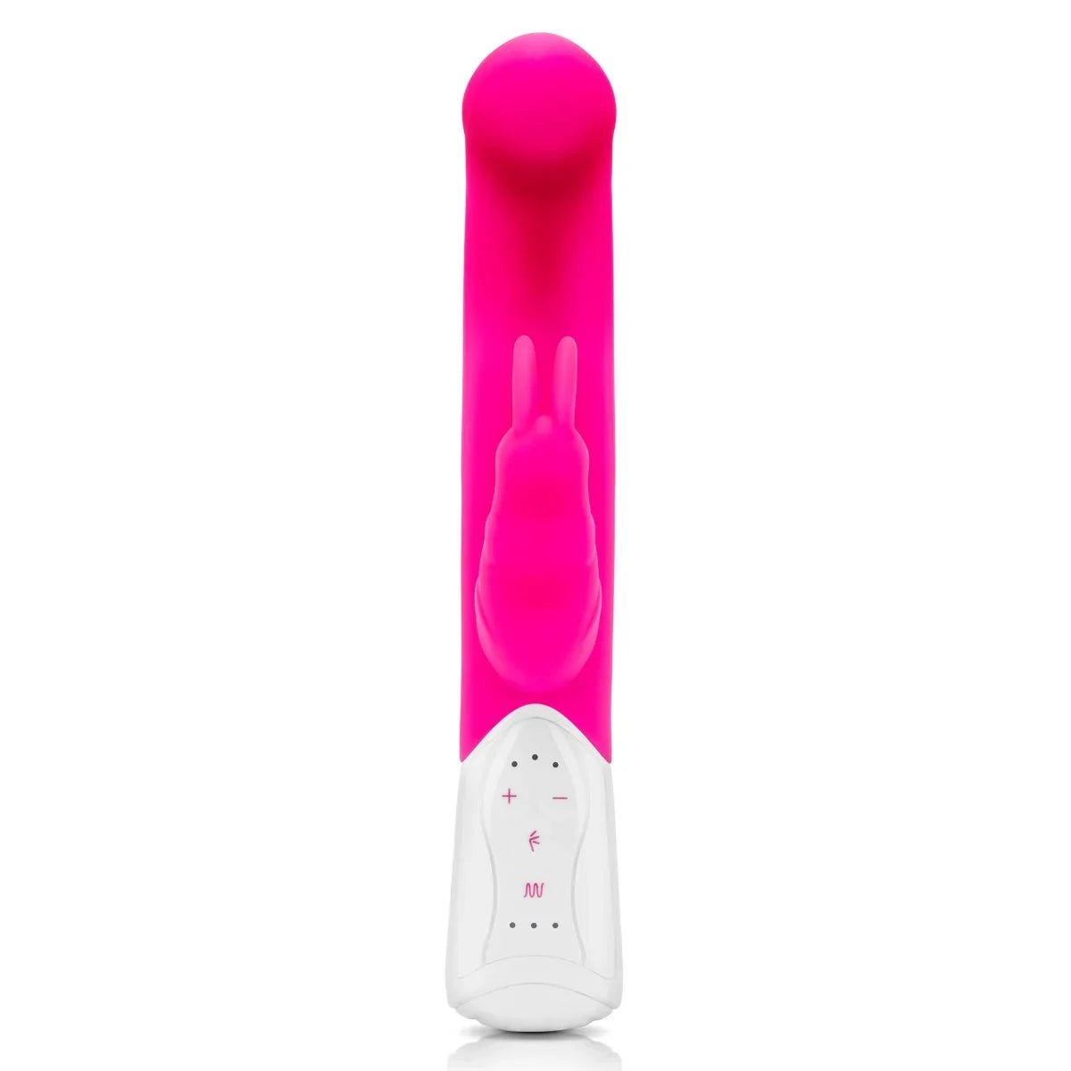 Rabbit Essentials Come Hither G-Spot Rabbit Vibrator Hot Pink > Vibrators > Ladies > Rabbit Multi