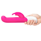 Rabbit Essentials Come Hither G-Spot Rabbit Vibrator Hot Pink > Vibrators > Ladies > Rabbit Multi