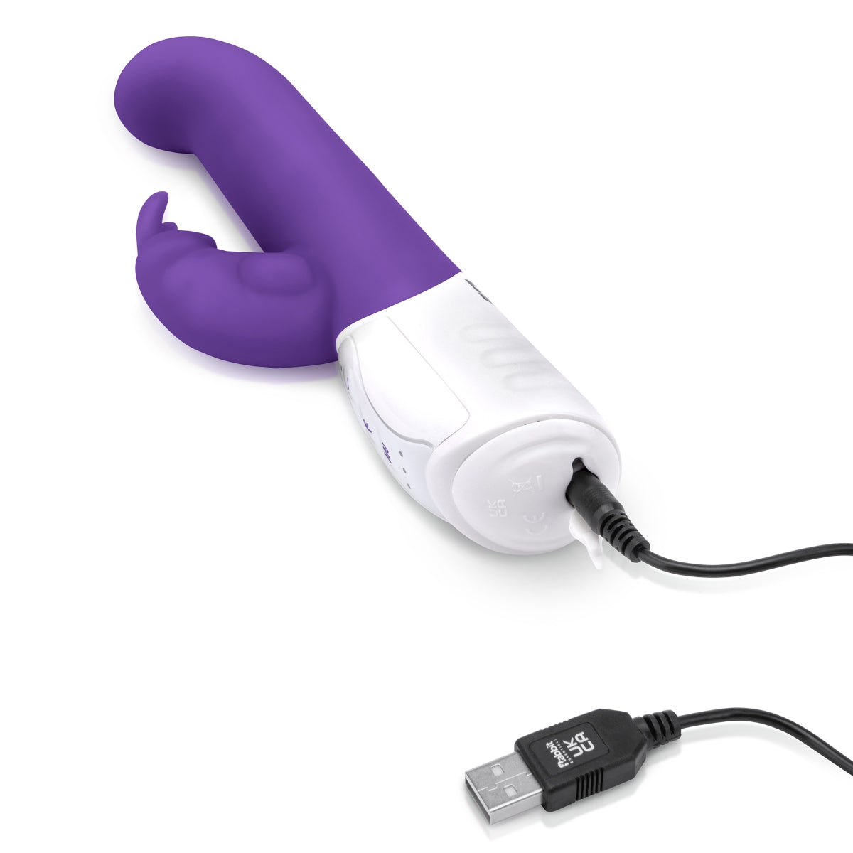 Rabbit Essentials Come Hither G-Spot Rabbit Vibrator - Purple