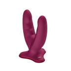 Fun Factory Ryde – Body-Safe Silicone Grinding Dildo with Softly Ridged Shaft > Dildos > Double Dildos